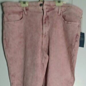 NWT Universal thread Women's Pink Jeans Size 16/33R